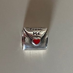 Pandora “To My Love” Envelope Sterling Silvr Charm